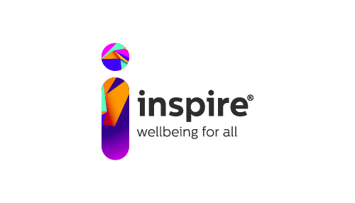 Inspire, wellbeing for all. Home page.