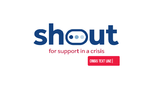 Shout, for support in a crisis. Home page.